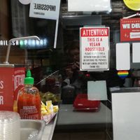 Inside at Marty's V Burger in New York City