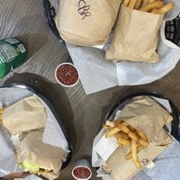   at Marty's V Burger in New York City