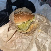   at Marty's V Burger in New York City