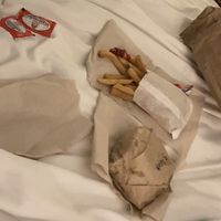   at Marty's V Burger in New York City