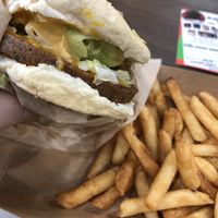 The original at Marty's V Burger in New York City