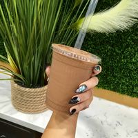 Chocolate shake  at Marty's V Burger in New York City