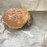 Shroom steakhouse burger at Marty's V Burger in New York City