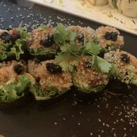 Sushi roll at Hemp Cafe Tokyo in Tokyo