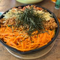 Bibimbap  at Hemp Cafe Tokyo in Tokyo