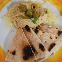 Hemp oil hummus at Hemp Cafe Tokyo in Tokyo