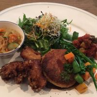 lunch menu, very tasty  at Hemp Cafe Tokyo in Tokyo