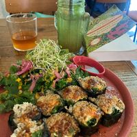 Yakiniku Sushi at Hemp Cafe Tokyo in Tokyo