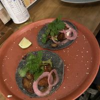 Tacos  at Hemp Cafe Tokyo in Tokyo