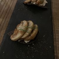 Amusegeule with cream cheese type - yummy!  at Hemp Cafe Tokyo in Tokyo