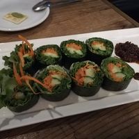 Vegan maki at Hemp Cafe Tokyo in Tokyo