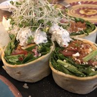 Vegan cheese hemp burrito  at Hemp Cafe Tokyo in Tokyo
