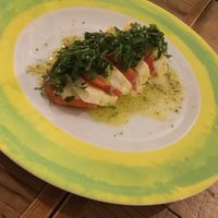 Tofu caprese, pretty good (nothing out of the extraordinary though) at Hemp Cafe Tokyo in Tokyo