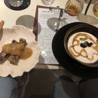 Banana cake and soy milk yogurt  at Kururu in Nara