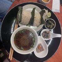 Onigiri plate  at Kururu in Nara
