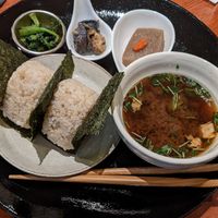おにぎりプレート at Kururu in Nara