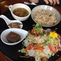 $20 lunch set.  at Kururu in Nara