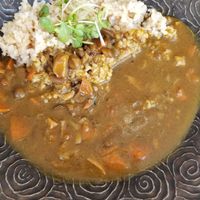 Vegan Curry Rice at Kururu in Nara