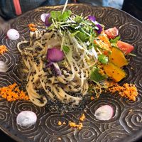 Noodle plate at Kururu in Nara