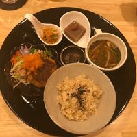 Tofu burger  at Kururu in Nara