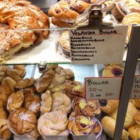 List of vegan pastries at Bagar'n Hornstull in Stockholm