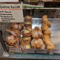 vegan pastries at Bagar'n Hornstull in Stockholm