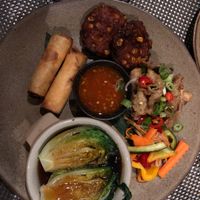 Starter platter at Giggling Squid in Berkhamsted