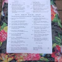 New vegan menu   at Thai House in Roswell