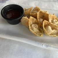 Vegan Cheese Fried Wontons  at Thai House in Roswell