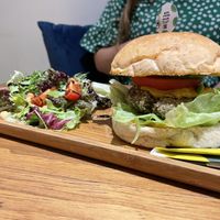 Bean burger   at The Green Room in Taipei