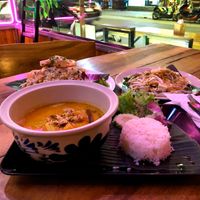Massaman curry at So Zaap Street Cafe in Koh Samui