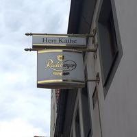 Schild at Herr Käthe in Torgau