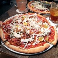 Dirty vegan pizza at Otomat in Antwerpen