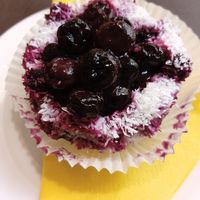 Sugar free vegan 'cake' at Rebio - Orli in Brno