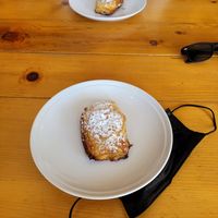 Vegan chocolate croissants at La Masa Panaderia in La Paz