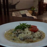 Rissoto of mushrooms  at Anastacia Delicatesses in Vila Do Conde