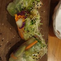 Rollitos vietnamitas at Aroma Isla in Isla Mujeres