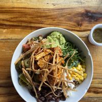 Mexicano grain bowl  at Aroma Isla in Isla Mujeres