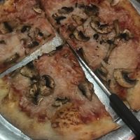 Vegan personal pizza 🍕  at The Brick Pizzeria in Columbus