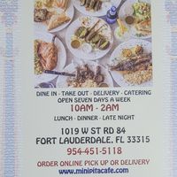  at Mini Pita Cafe in Fort Lauderdale