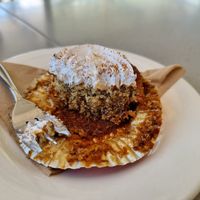 Vegan Banana Cupcake at Sage Cafe in Erina