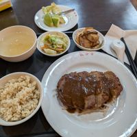 Pepper steak at Guan Shi Yin Organic Lifestyle in Taichung