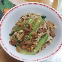 sesame paste noodles at Jiu Liu Su Shi in Taichung
