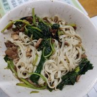 Wonton noodles at Jiu Liu Su Shi in Taichung