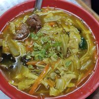 Curry noodles at Jiu Liu Su Shi in Taichung