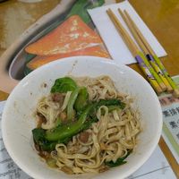 Sesame noodles at Jiu Liu Su Shi in Taichung