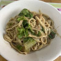 Sesame noodles   at Jiu Liu Su Shi in Taichung
