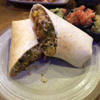 Vegan burrito at Bodega Cantina in Birmingham