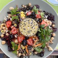 Insalata vegan  at Super Juice in Praia Da Rocha
