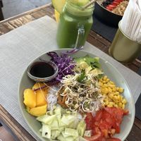   at Super Juice in Praia Da Rocha